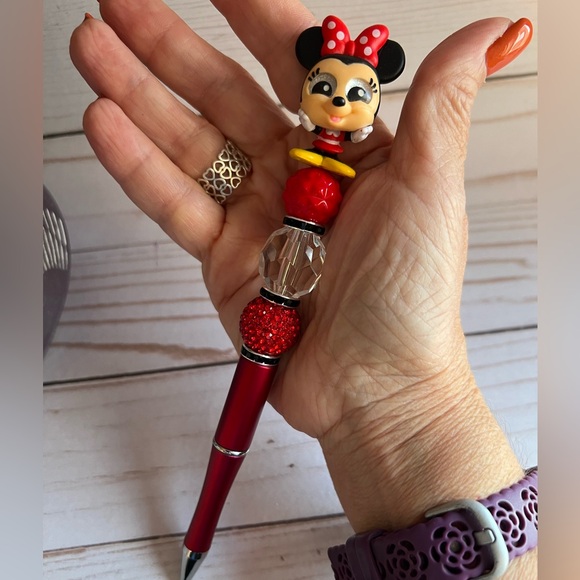 Unbranded Other - Disney Doorables “Minnie Mouse” Beaded Pen